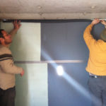 Sealing the test wall