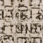 “Deep Breath (Conversations #13 -- Time Is Long if You Let It Be)"; Silver gelatin photographic chemigram; 14" x 11"; 2022