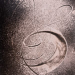 "Gesture #25"; Silver gelatin photographic chemigram; 10" x 8"; 2021