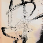 “Gesture #27″; Silver gelatin photographic chemigram; 14″ x 11”; 2026